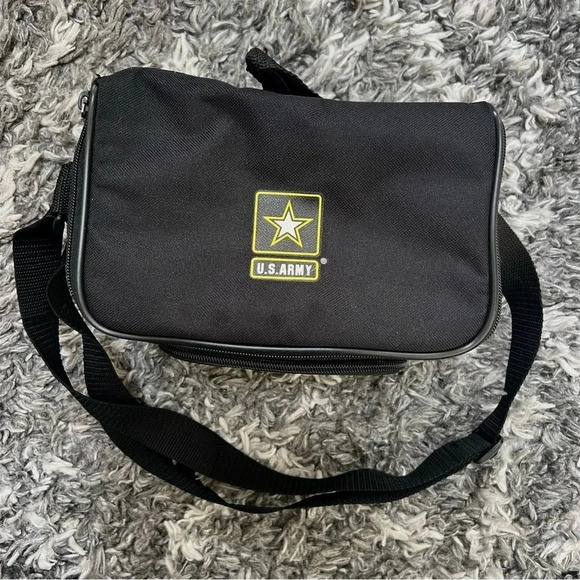 ⭐️🇺🇸 US Army Insulated Lunchbox with pockets and strap. - Picture 1 of 11